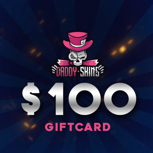 כרטיס מתנה DaddySkins 100 USD