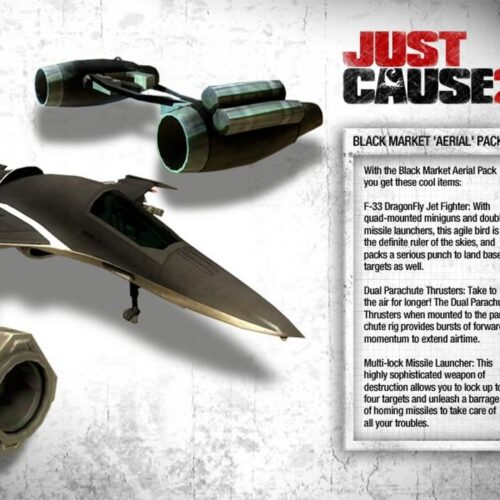 Just Cause 2 - Black Market Aerial Pack DLC Steam Gift