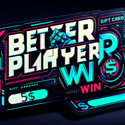 כרטיס מתנה של BetterPlayerWin 5 מטבעות