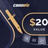 CSGOBIG $20 כרטיס מתנה