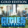 ערים: Skylines Gold Edition מפתח תקליטור Steam CD