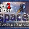 Pixel Puzzles 2: מקש תקליטור Space Steam