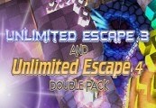 מארז כפול של Escape 3 ו-4 ללא הגבלה מפתח Steam CD