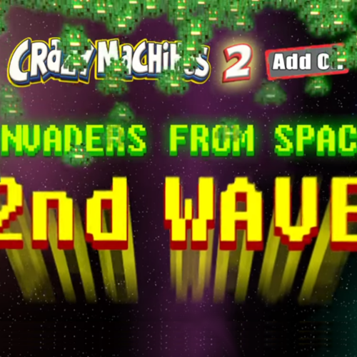 Crazy Machines 2 - פולשים מהחלל, מפתח CD Steam CD של הגל השני DLC