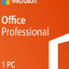Microsoft Office Professional 2019 Plus מחשב PC אחד מפתח Microsoft גלובלי