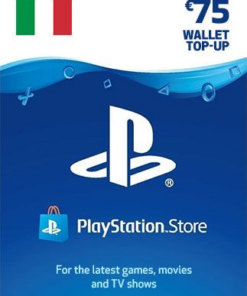 PlayStation Network Gift Card 75 EUR - PSN Italy