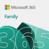 Microsoft 365 Family 1 שנה 6 משתמשים - מפתח Microsoft -    ואחר