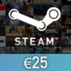 Steam Wallet Card €25 Global Activation Code
