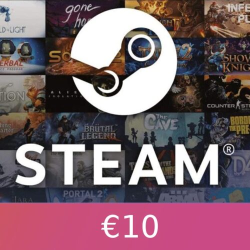 Steam Gift Card €10 EU Activation Code
