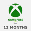 XBOX Game Pass Core 12 Months Subscription Card EU
