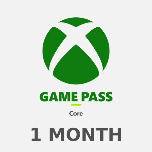 XBOX Game Pass Core 1 Month Subscription Card