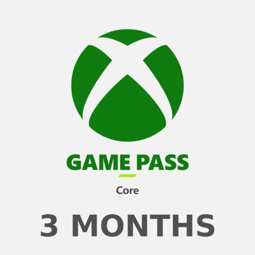 XBOX Game Pass Core 3 Months Subscription Card