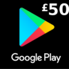 Google Play £50 UK Gift Card