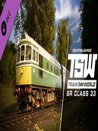 רכבת סים העולם: BR Class 33 Loco תוספת מפתח STEAM גלובלי