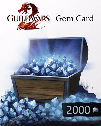 Guild Wars 2: 2000 Gems כרטיס פנינה NcSoft