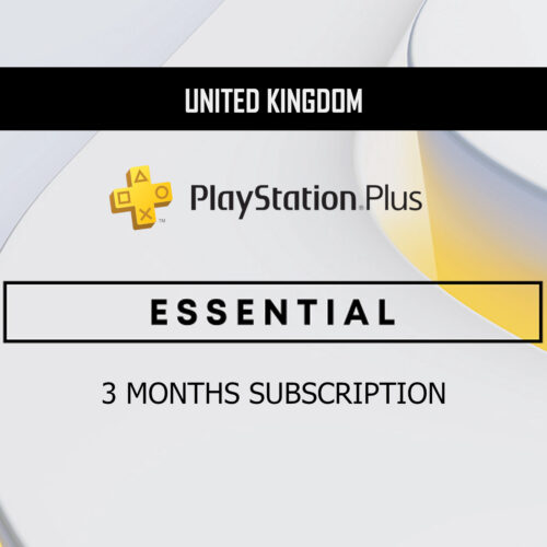 PlayStation Plus Essential 3 Months Subscription UK