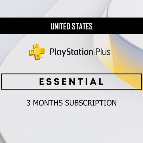 PlayStation Plus Essential 3 Months Subscription US