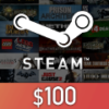 Steam Wallet Card $100 US Activation Code